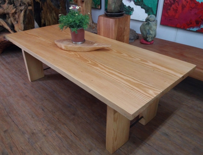 新製作完成 赤松(紅松)漂流木桌 ~ 已售出