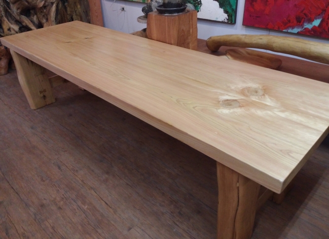 台灣紅檜漂流木桌