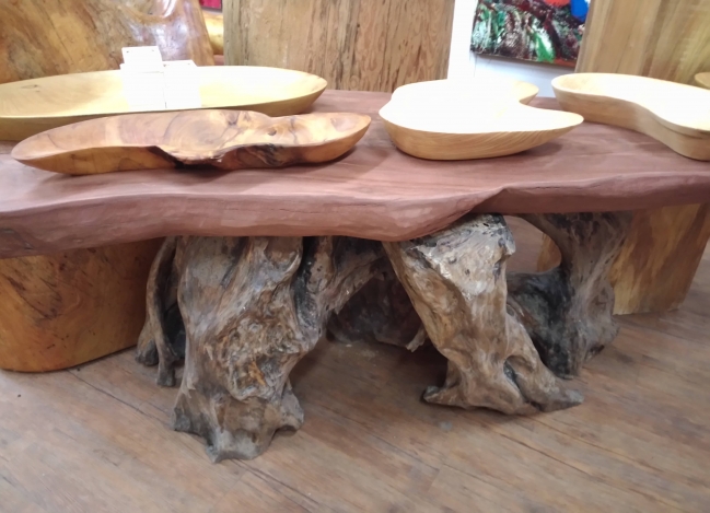高質感漂流木桌